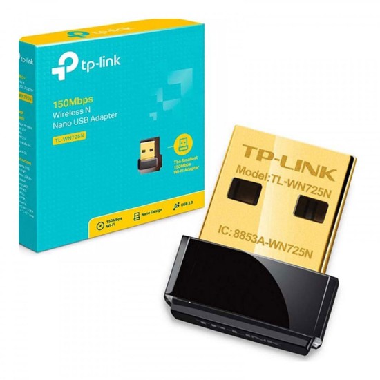 Tp-Link TL-WN725N 150 Mbps N Kablosuz Soft AP Destekli Nano USB Adaptör