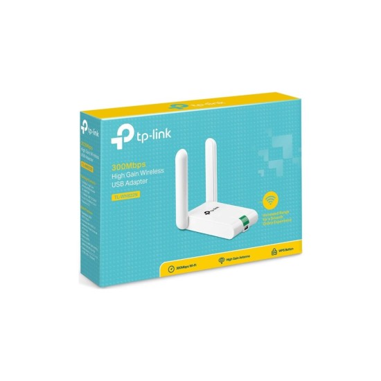 Tp-Link TL-WN822N 300Mbps 2x3dBi Antenli N Kablosuz USB Adaptör