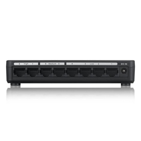 Zyxel GS-108S 8 Port 10/100/1000 Gigabit Switch