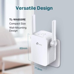 Tp-Link TL-WA855RE 300Mbps 2.4GHz 2 Harici Antenli Kompakt Access Point Menzil Genişletici