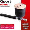 QPort Q-CATO2 500 Metre 23AWG 0.58MM CAT6 Outdoor Kablo