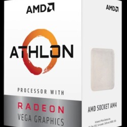 AMD Athlon 3000G 3.5GHz AM4 4MB Cache Vega3 Fansız İşlemci