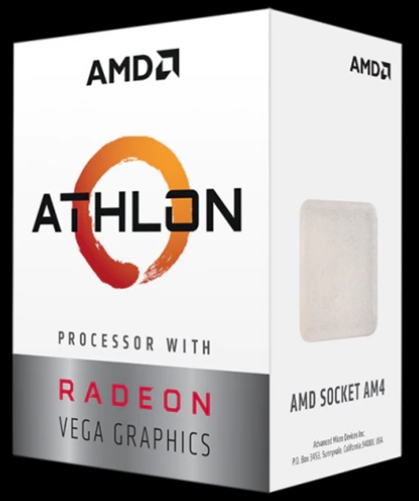 AMD Athlon 3000G 3.5GHz AM4 4MB Cache Vega3 Fansız İşlemci
