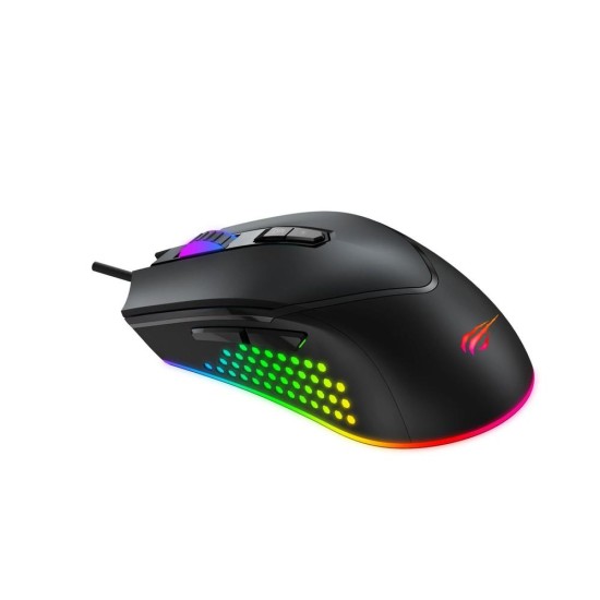 Gamenote MS814 RGB Kablolu Siyah Oyuncu Mouse 