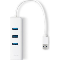 TP-Link UE330USB 3.0 3-Port Hub ve Gigabit Ethernet Adaptör İkisi bir arada USB Adaptör
