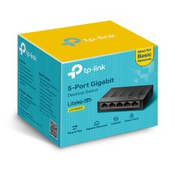 Tp-Link LS1005G 5 Port 10/100/1000 Mbps Masaüstü Gigabit Switch