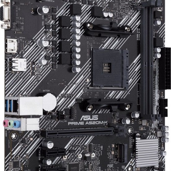 Asus Prime A520M-K Amd A520 DDR4 4600 MHz (OC) Am4 MAtx Anakart