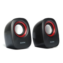 Dark SP100 (DK AC SP100B) 1+1 Multimedia USB Siyah Speaker 