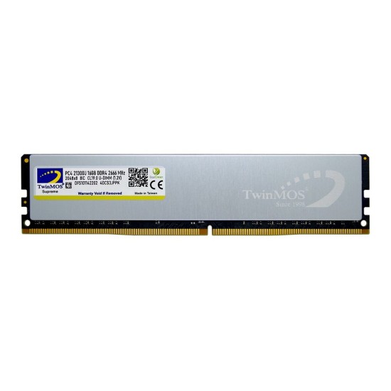 Twinmos 16GB DDR4 2666MHz CL19 MDD416GB2666D Soğutuculu Ram