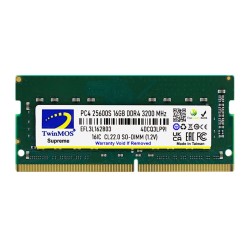 Twinmos 16GB DDR4 3200MHz  MDD416GB3200N Notebook Ram