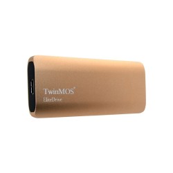 Twinmos 256GB USB 3.2/Type-C Gold PSSDEGBMED32-G Taşınabilir SSD