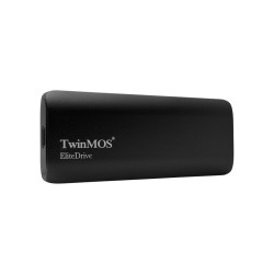 Twinmos 512GB USB 3.2/Type-C Koyu Gri PSSDFGBMED32 Taşınabilir SSD