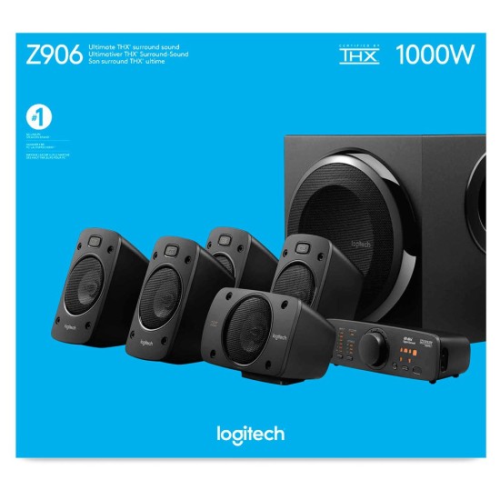 Logitech Z906 980-000468 5+1 Siyah Surround Speaker 
