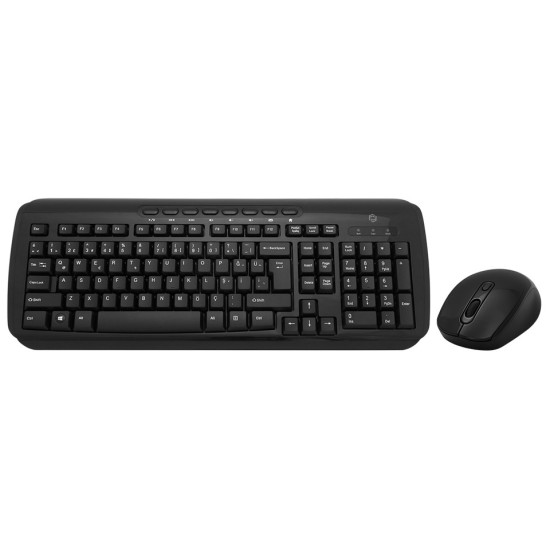 Frisby FK-4855WQ QTR Siyah MM Kablosuz Klavye Mouse Set