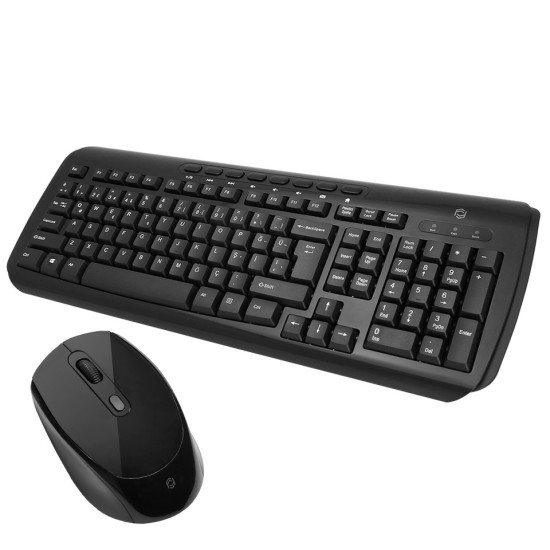 Frisby FK-4855WQ QTR Siyah MM Kablosuz Klavye Mouse Set