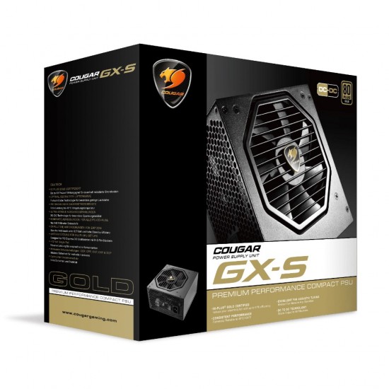 Cougar CGR-GS-750 GX-S 750W 80+ Gold Power Supply