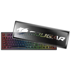 Cougar CGR-WM1SB-PURGB Q İngilizce Purı Rgb Mekanik (Kırmızı Switch) Oyuncu Klavye