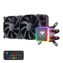 Cougar CGR-AQUA 240 2X120MM Fanlı Sıvı İşlemci Soğutucusu