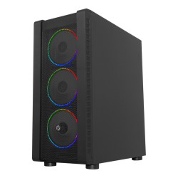 Frisby FC-9370G Temperli Cam Mesh Panel USB3.0 ATX MidTower Oyuncu  Kasa+600W 80+ Power Supply