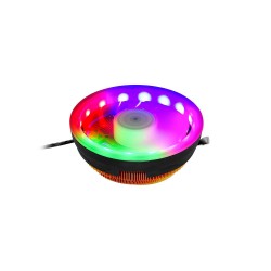 Frisby FCL-F1318C 12 cm 4 Ledli 16 Renk 3 Pin AMD/INTEL İşlemci Soğutucusu