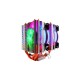 Frisby FCL-F1324C Çift Fanlı 4x Bakır Borulu Kule Tipi Rainbow AMD/INTEL İşlemci Soğutucusu