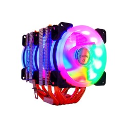 Frisby FCL-F1326C 3 Fanlı  6x Bakır Borulu Kule Tipi Rainbow AMD/INTEL İşlemci Soğutucusu