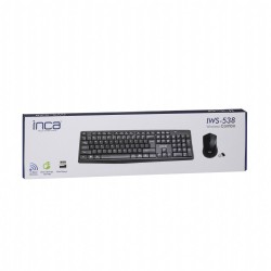 Inca IWS-538 Şarj Edilebilir Sessiz Kablosuz Klavye Mouse Set