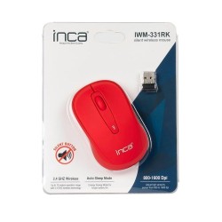 Inca IWM-331RK Kırmızı Sessiz Kablosuz Mouse