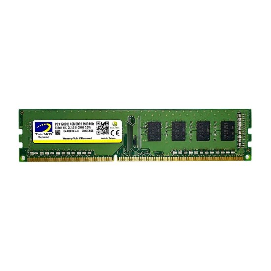 Twinmos 4GB DDR3 1600MHz 1.5V MDD34GB1600D Desktop Ram