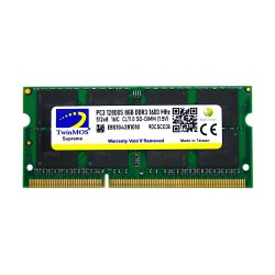 Twinmos 8GB DDR3 1600Mhz 1.5V CL11 MDD38GB1600N Notebook Ram