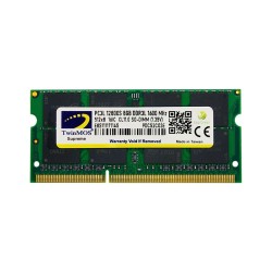 Twinmos 8GB DDR3 1600Mhz 1.35V CL11 MDD3L8GB1600N Low Voltage Notebook Ram