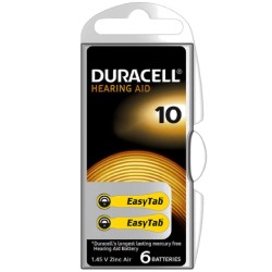 Duracell Activair Pr70 No:10 1.45V 6'lı Işitme Cihazı Pili