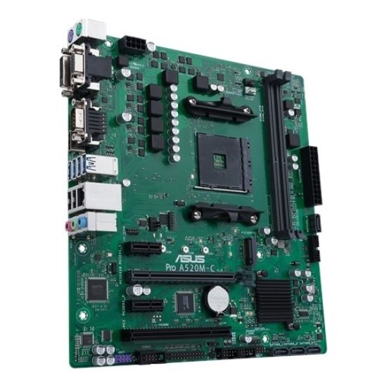 Asus Pro A520M-C/CSM Amd A520 DDR4 4600 MHz (OC) Am4 mAtx Anakart