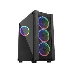 Frisby FC-9320G 600W 80+ Bronze 4 RGB Fan Mini ATX Kasa