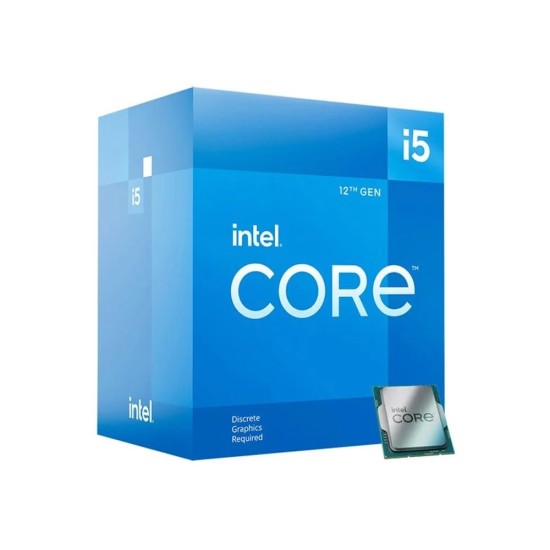 Intel Alder Lake Core I5 12400F 2.5Ghz 18MB LGA1700 Box (65W) Fanlı İşlemci