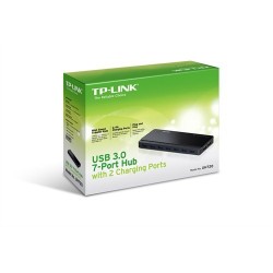 Tp-Link UH720 7-Port 5Gbps 2 Adet Şarj Portu USB 3.0 Çoklayıcı