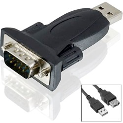 Qport Q-U232 USB 2.0 To RS232 Çevirici + Usb Kablo