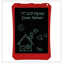 Xiaomi Wicue 11 Kırmızı LCD Dijital Çizim Tableti