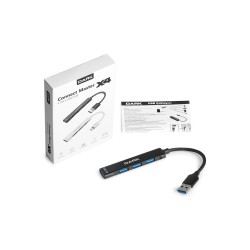 Dark Connect Master (DK-AC-USB310) (1x3.0+3xUSB 2.0) 4 Port Usb Hub