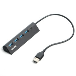 Dark (DK AC USB346) Usb Type A To 1Xusb C Charge 4 Port Usb2.0 Çoklayıcı