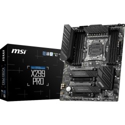 Msi X299 PRO Soket 2066 DDR4 4200 (OC) 2xM.2 USB 3.2 ATX Anakart