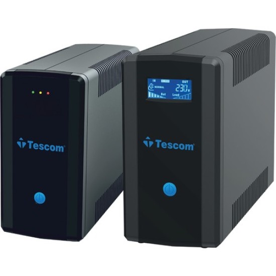 Tescom Leo+ 2200VA LCD, USB, RJ45 Modem Protect Güç Kaynağı