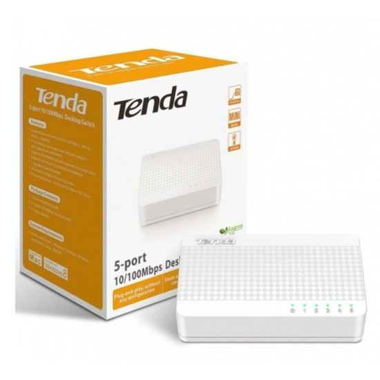 Tenda S105 5 Port 10/100 Switch