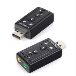 Dark (DK-AC-USC71) Usb2.0 7.1 Stereo Ses Efektli (Windows Ve Mac Destekli) Ses Kartı 