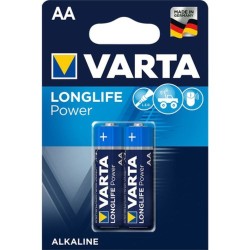 Varta Longlife Power Alkalin AA Kalem 2'li Pil 