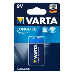 Varta Longlife Power Alkaline 9V Pil