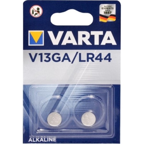 Varta V13GA LR44 1,5 V Alkaline 2'li Pil