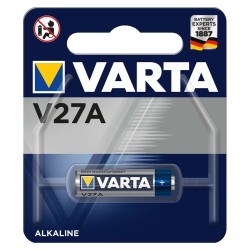 Varta V27A A27 12V Alkalin Pil 