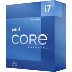 Intel Alder Lake Core I7 12700KF 3.6GHz 1700P 25MB (125W) Fansız Box İşlemci