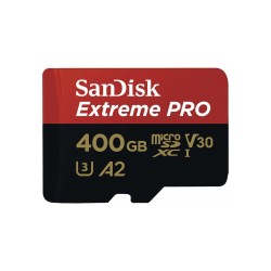 Sandisk 400GB Extreme Pro MicroSDXC UHS-I U3 A2 V30 SDSQXCZ-400G-GN6MA Micro Sd Kart